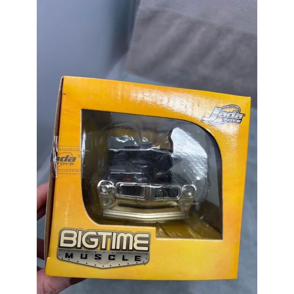 Vtg Jada Toys Bigtime Muscle 1970 Pontiac Firebird Silver 1:24 Die Cast‎ Metal